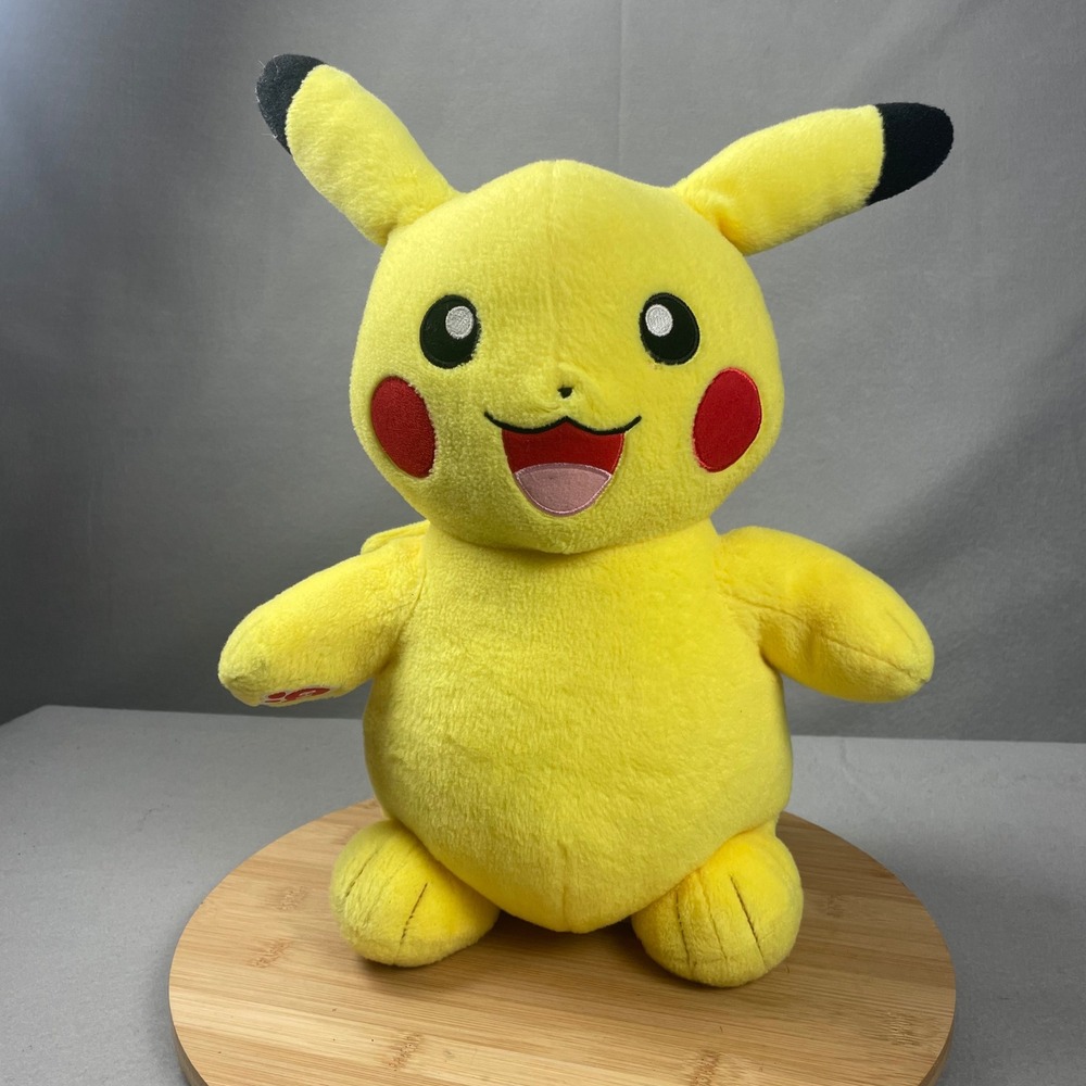 Build A Bear Pokemon‎ Pikachu Plush Stuffed Animal Yellow